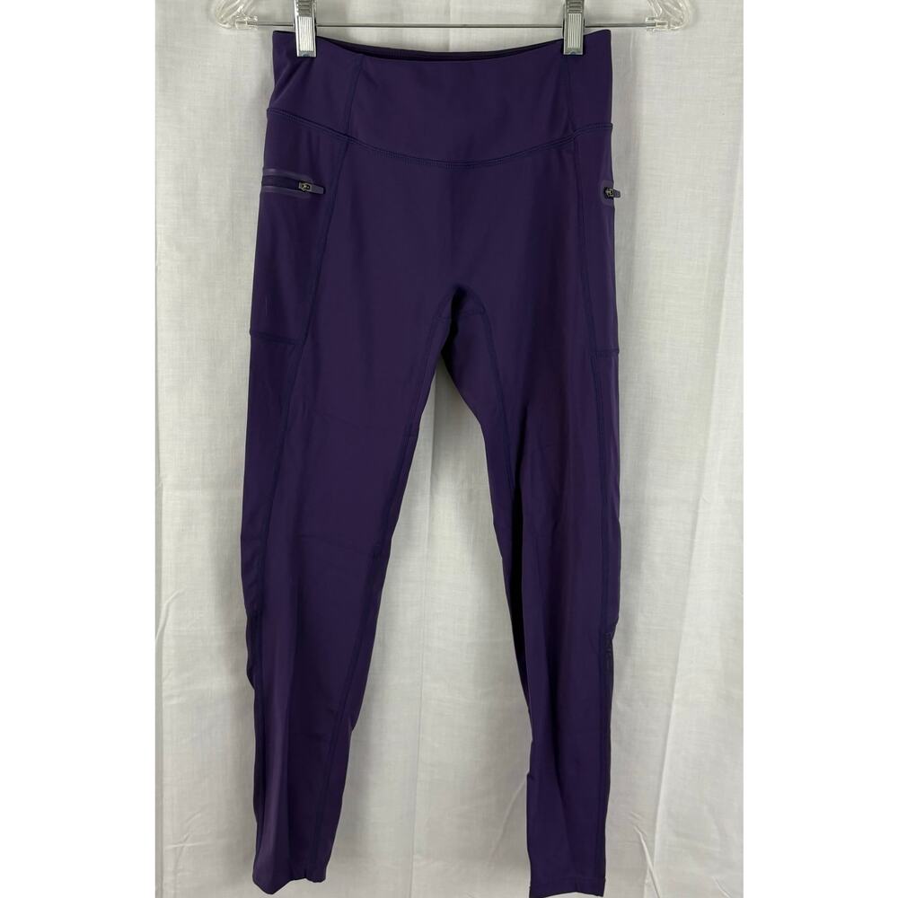 1st Phorm Purple Yoga Athletic Leggings Medium